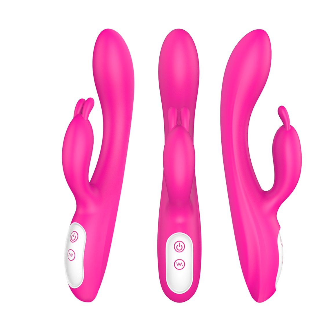 Naughty - G-spot and Clitoris Stimulator Vibrator with Heating