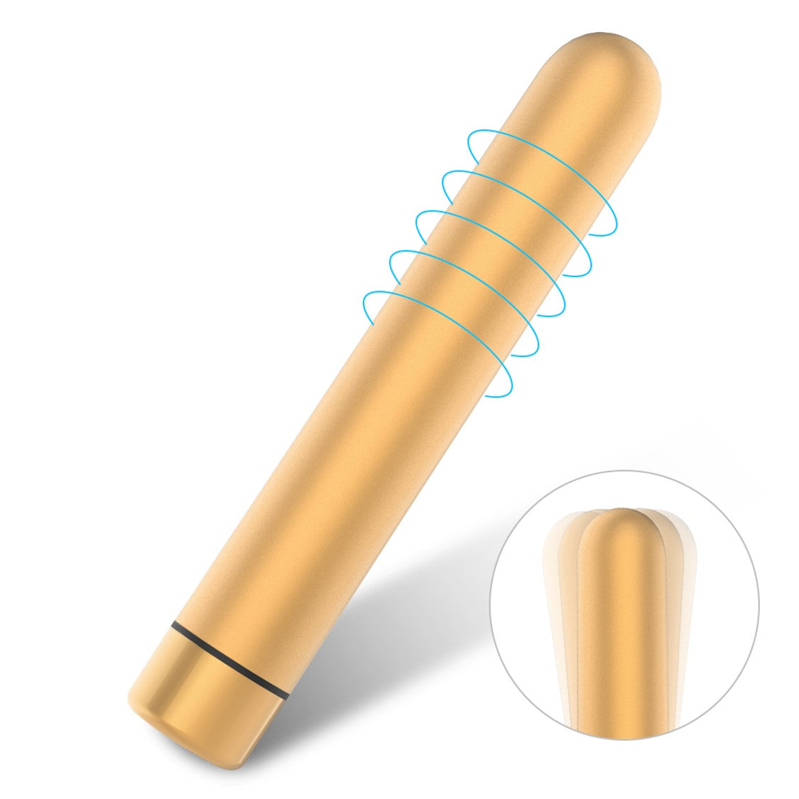 Seed 4 - Rechargeable Waterproof Metal Vibrating Bullet