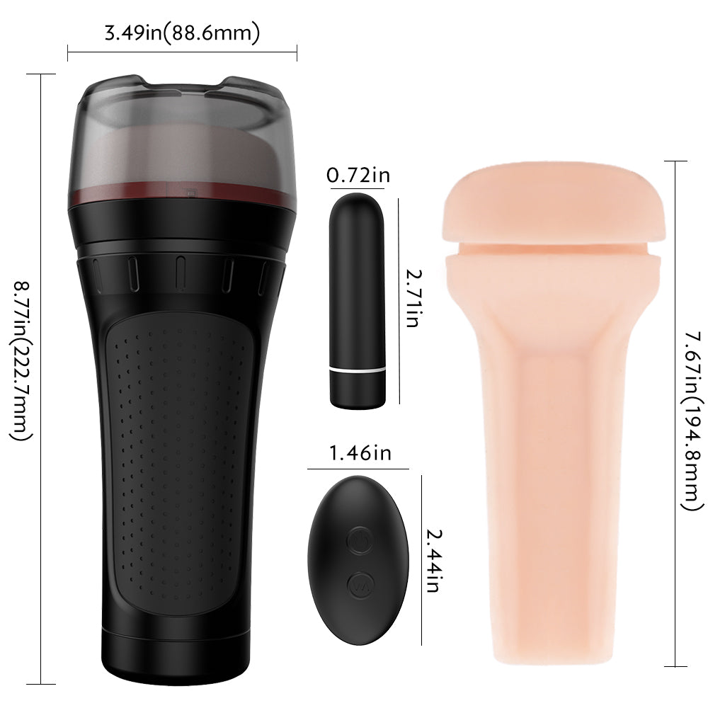 Hercules RCT - Realistic Male Masturbator Cup Vagina Suction