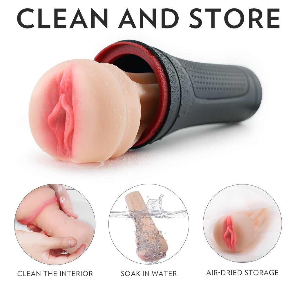 Hercules RCT - Realistic Male Masturbator Cup Vagina Suction